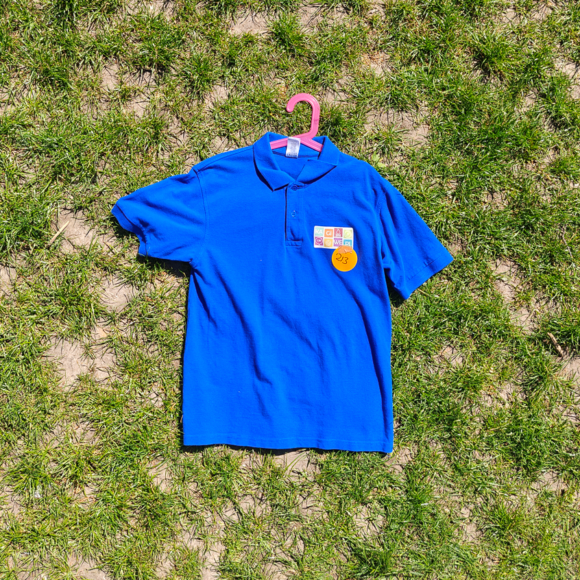 Tweedehands zomeruniform: 12/14 (152-164cm) (213)