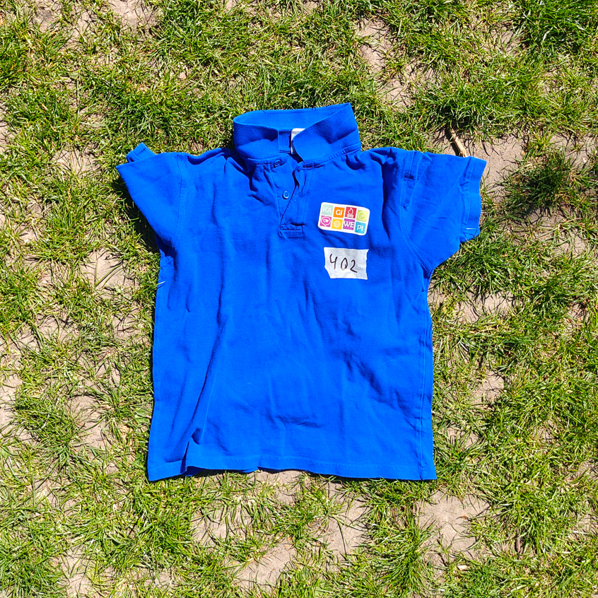 Tweedehands zomeruniform: 12-14 (152-164cm) (402)
