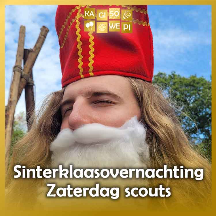 Sinterklaasovernachting (Zaterdag scouts)