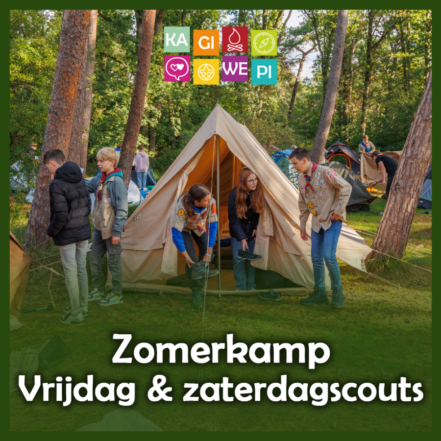 Zomerkamp SCOUTS 2026